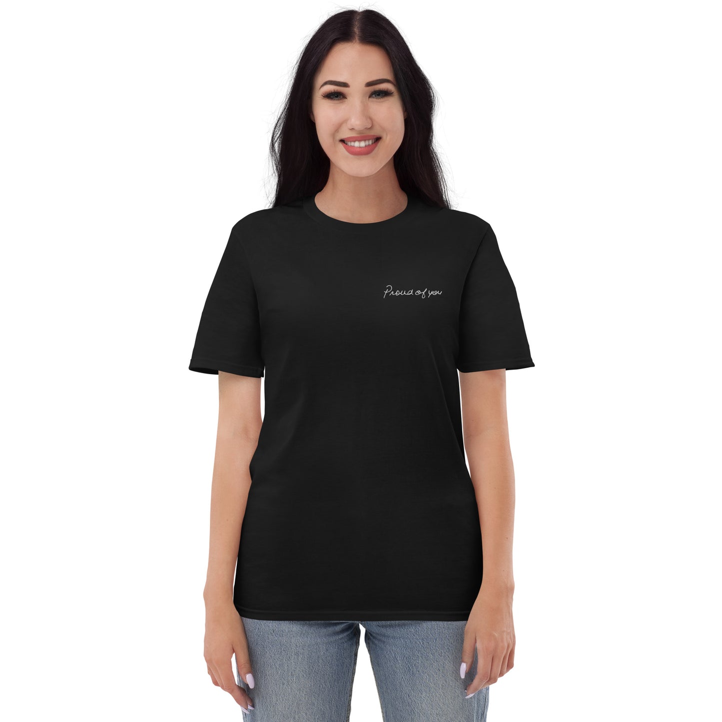 The Sharon Embroidered Short-Sleeve T-Shirt