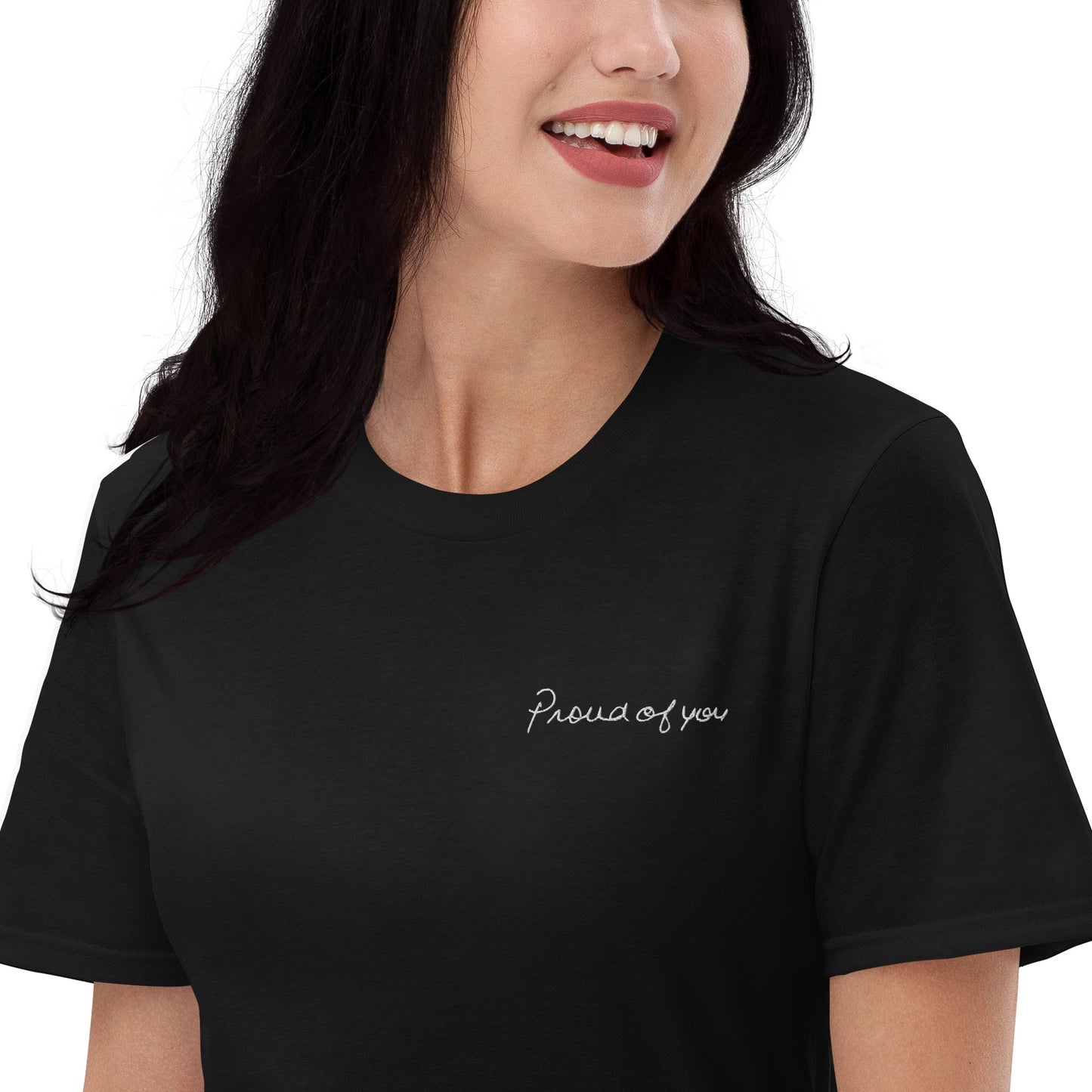 The Sharon Embroidered Short-Sleeve T-Shirt