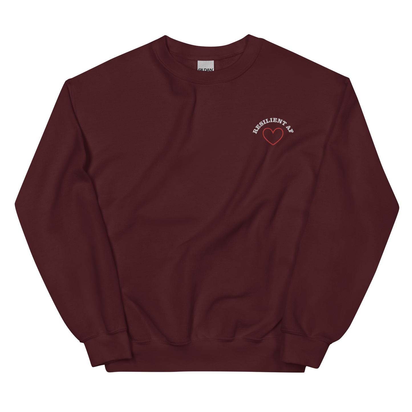 Resilient A.F. Heart Crewneck