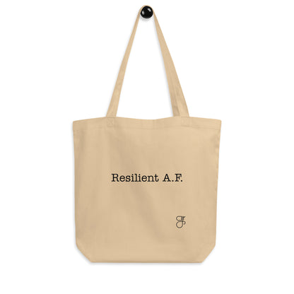 Resilient A.F. Eco Tote Bag (Book Two Edition)