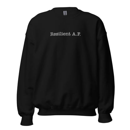 Resilient A.F. Crewneck (dark colours!)