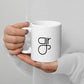 The GRP White glossy mug